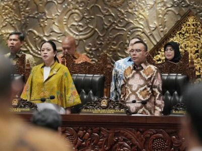 Memimpin Rapat Paripurna DPR RI ke - 6 Masa Persidangan I Tahun Sidang 2025 - 2026, di Ruang Rapat Paripurna Gedung Nusantara II Senayan, Jakarta, Kamis (02/10/2025). Sumber : Instagram Sufmi dasco
