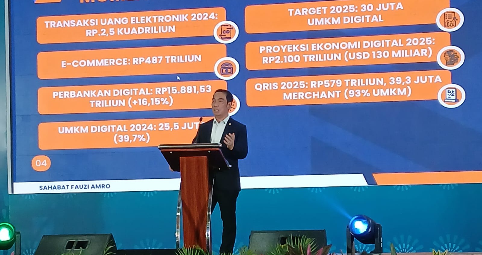 Wakil Ketua Komisi XI DPR RI, Fauzi Amro