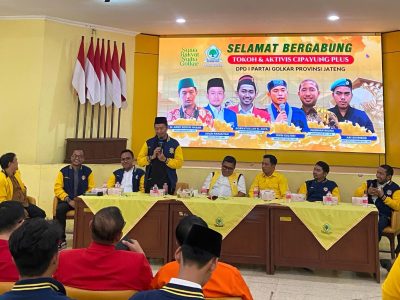 Muhammad Arief Rosyid Hasan, saat roadshow to Java dan diterima di DPD I Partai Golkar Jawa Tengah di Semarang pada Minggu, (03/08/2025)